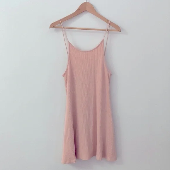 topshop pink skater dress Topshop Pleated Textured Sleeveless Fit Flare Skater Dress Fuchsia Pink Sz 8 US